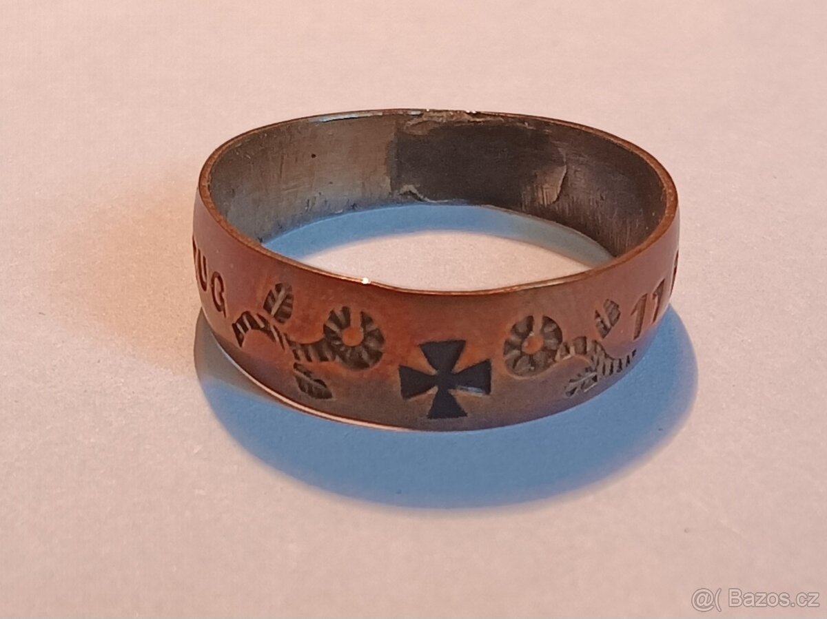 Prsteny - 1.světová válka, železný kříž, kus 1914 - 4