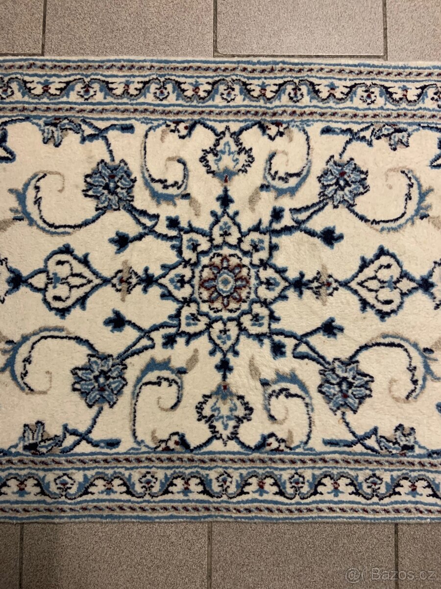 Perský vlněný koberec NAIN 210x80 - 4