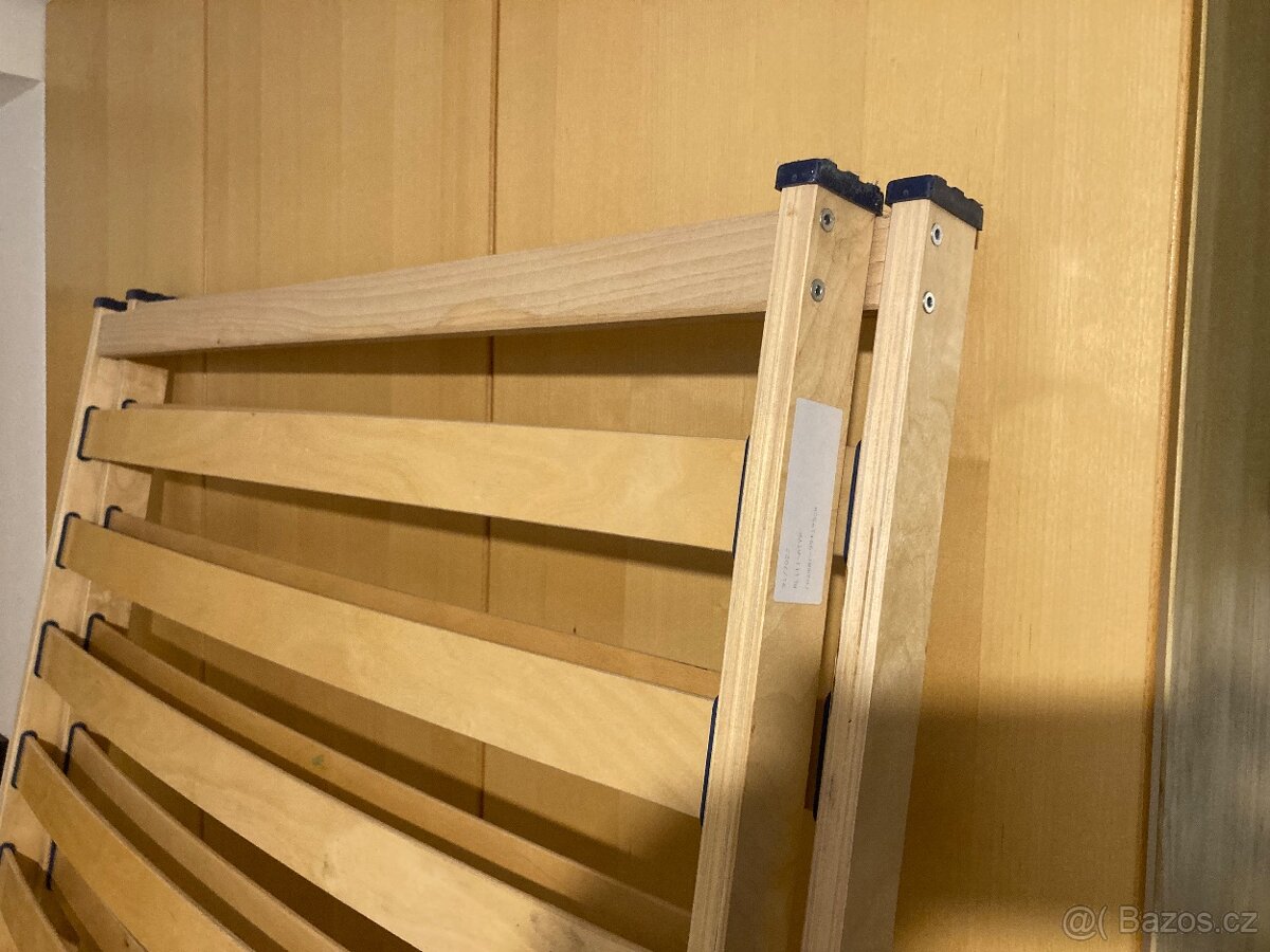 Postel vysoká 200x100 cm , 2x - 4