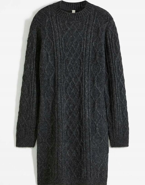 Teploučké pletené šaty 40/42 - 4