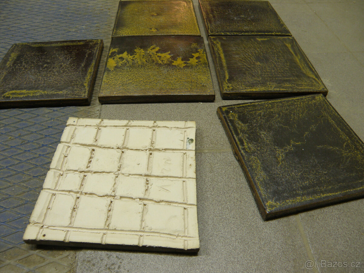 Kachle na kachlová či omítaná kamna, sporák, akumulační krb - 4