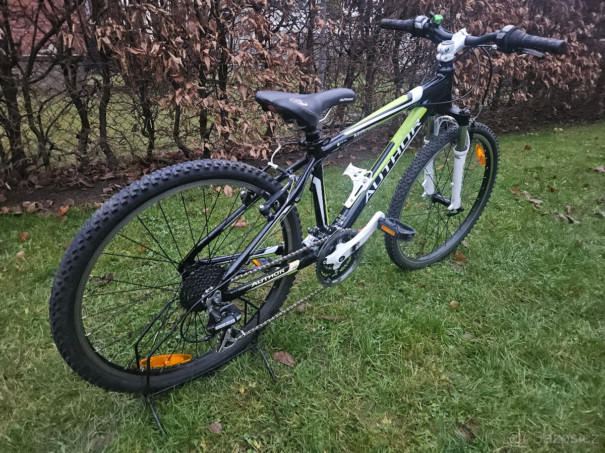 24" horské hliníkové kolo AUTHOR, rám 14" ...24 převodů - 4