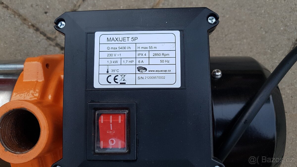 Prodám čerpadlo Aquacup Maxijet 5P - 4