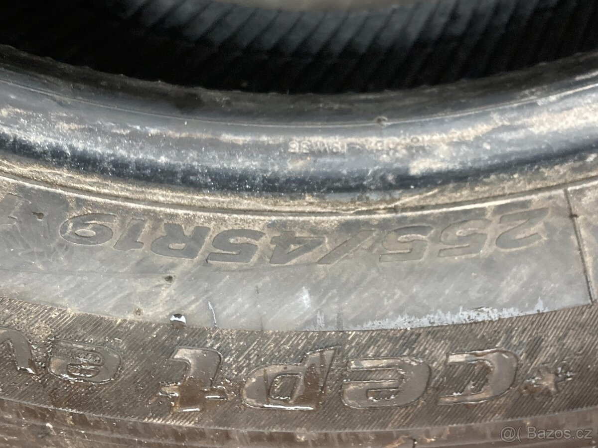 2x Hankook 255/45r19 6mm zimní - 4