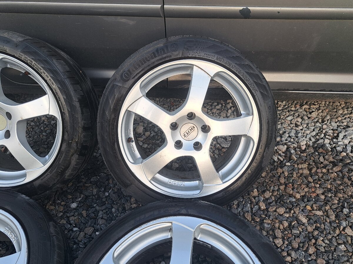 17'' Alu kola DOTZ = 5x112 + pneu 225/45 - 4