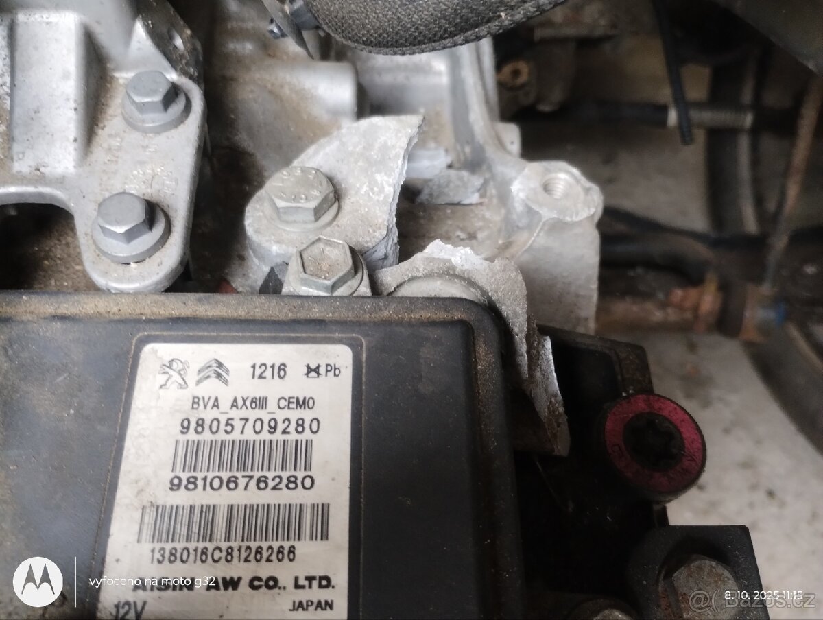 A Peugeot 308 t9 převodovka automat - 4