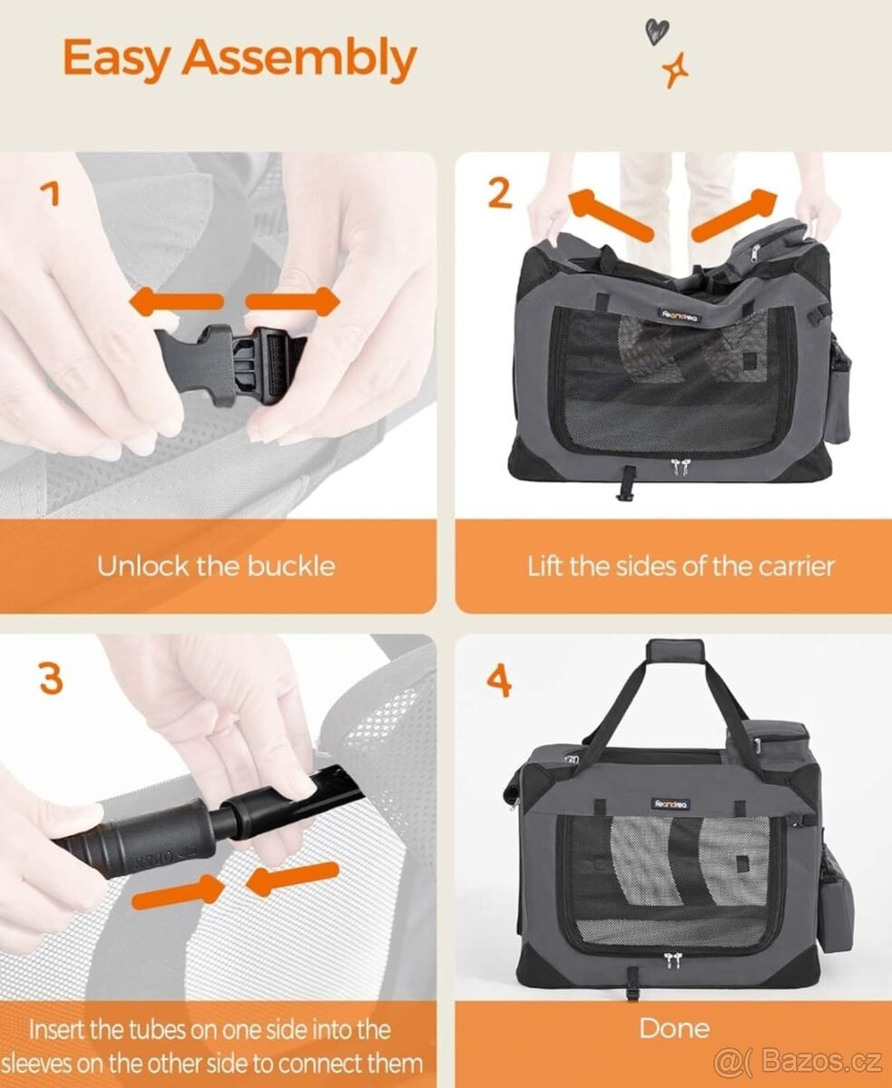 Nová kanylka - přepravní taška pro zvířata - 4