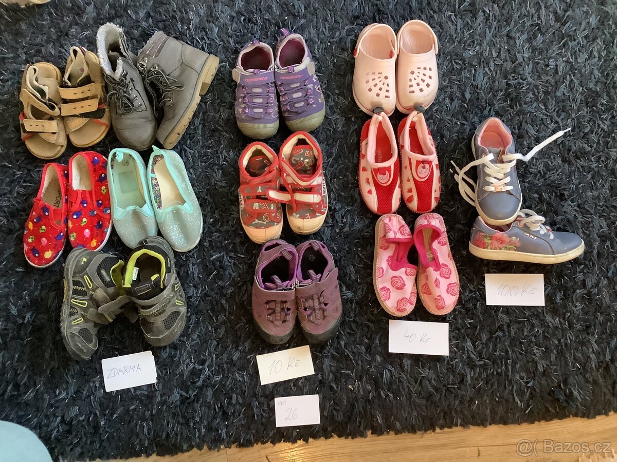 Dětské boty a papuče, gumáky - 4