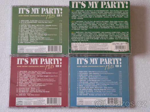 CD Love songs, CD It´s My Party - 4