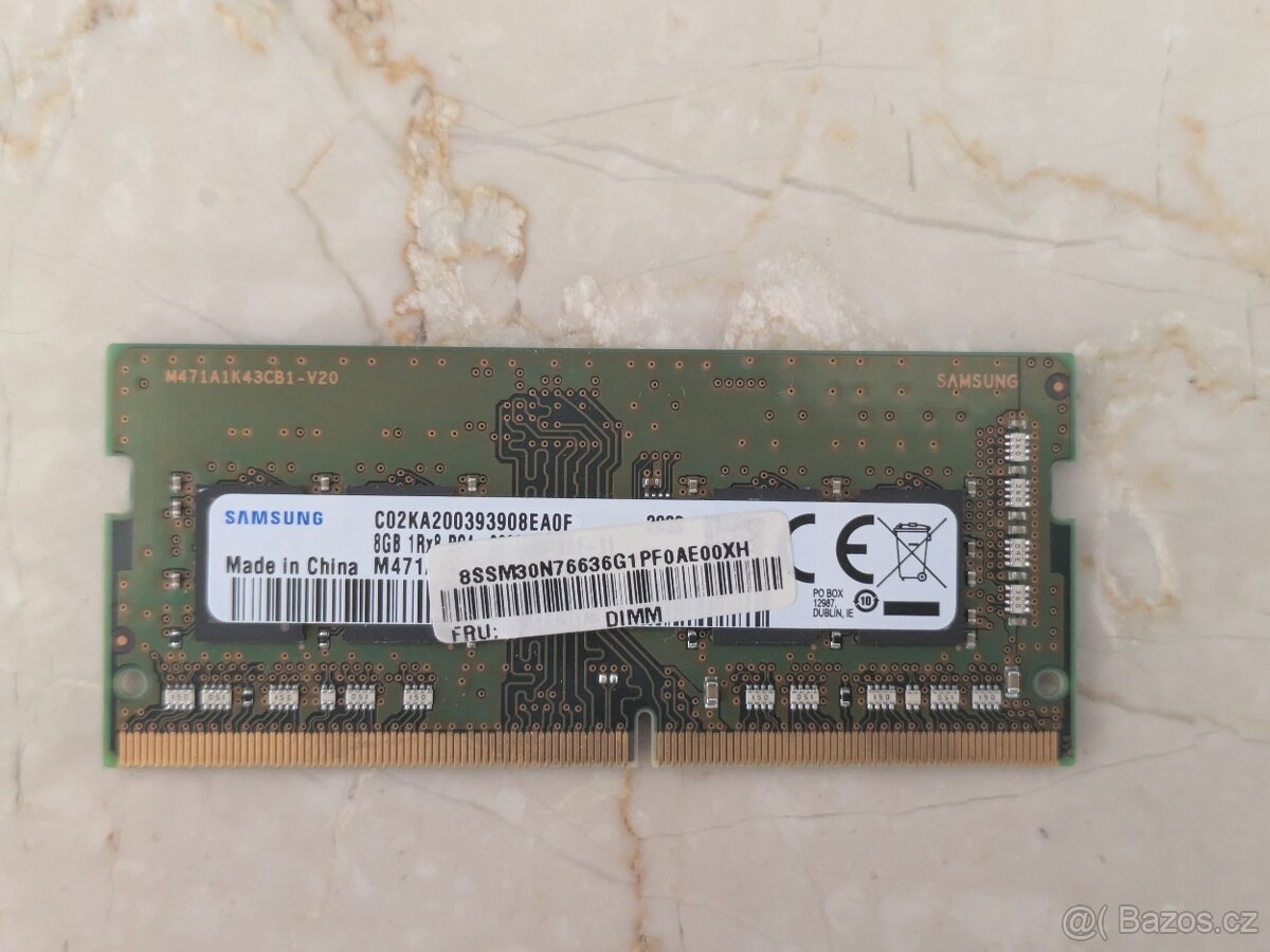 2x Samsung 8GB, DDR4, 3200MHz RAMky do notebooku - 4