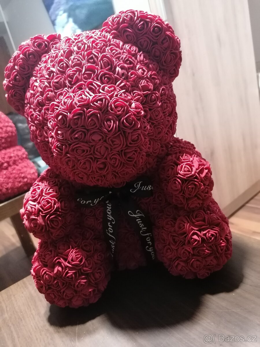 Medvídek z pěnových ruží - 4