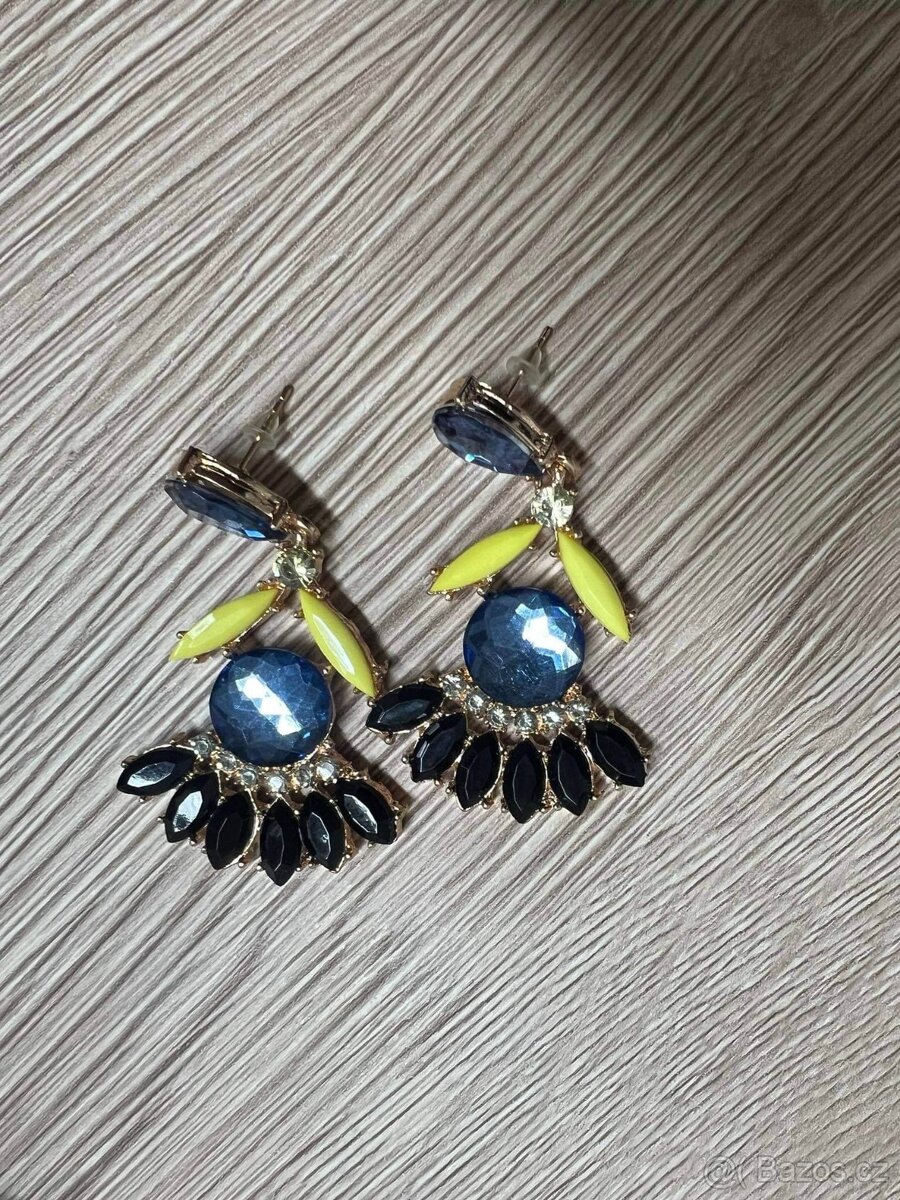 Krásné náušnice s kamínky - 4