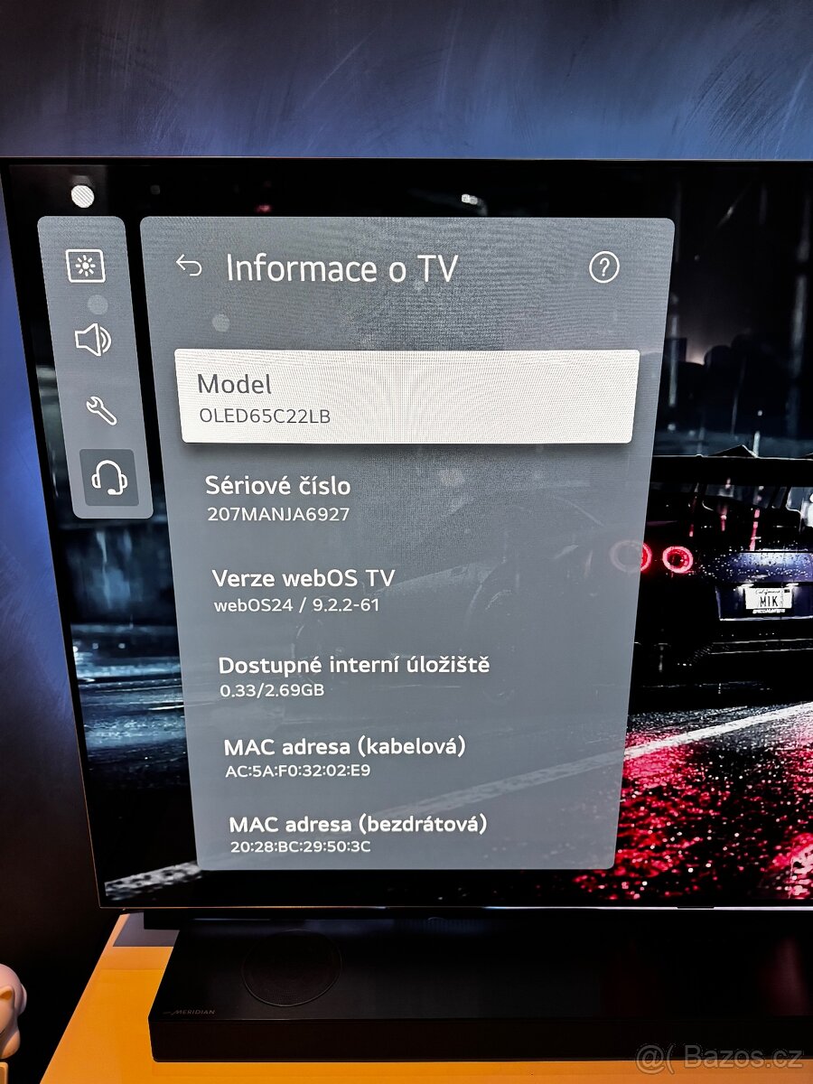 LG OLED65C22 – 65” OLED EVO – Perfektní stav – TOP obraz - 4