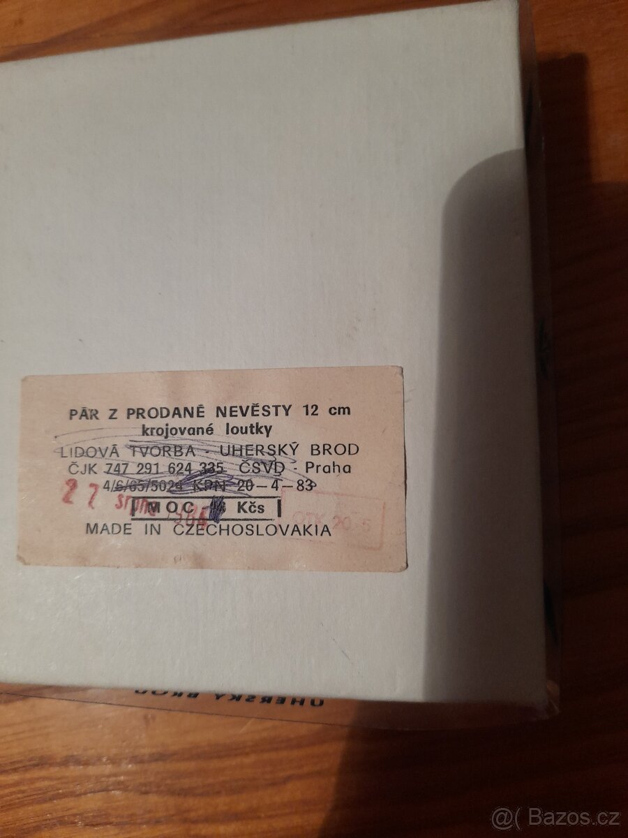 Krojované loutky retro hračka - 4