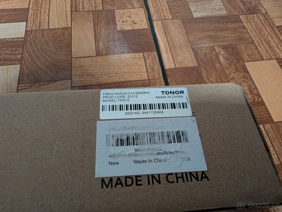BEZDRÁTOVÝ MIKROFON TONOR tw515 - 4