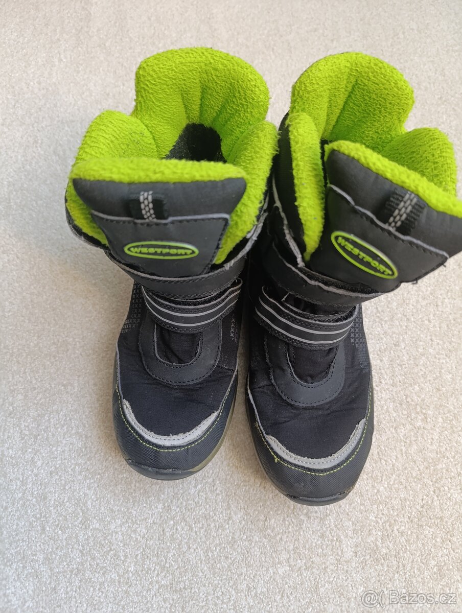 Chlapecké zimní boty Softshell vel. 38, - 4