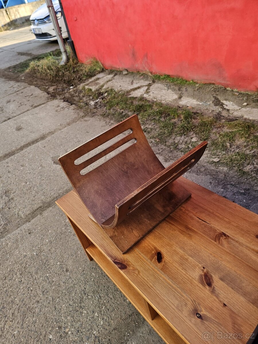 Stojan na časopisy - knihy atd - 4