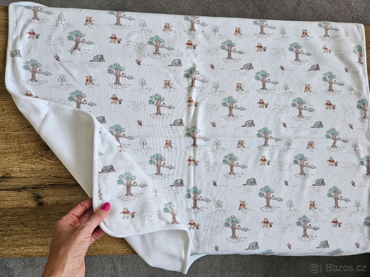 Bavlnena deka Medvídek Pu - 4
