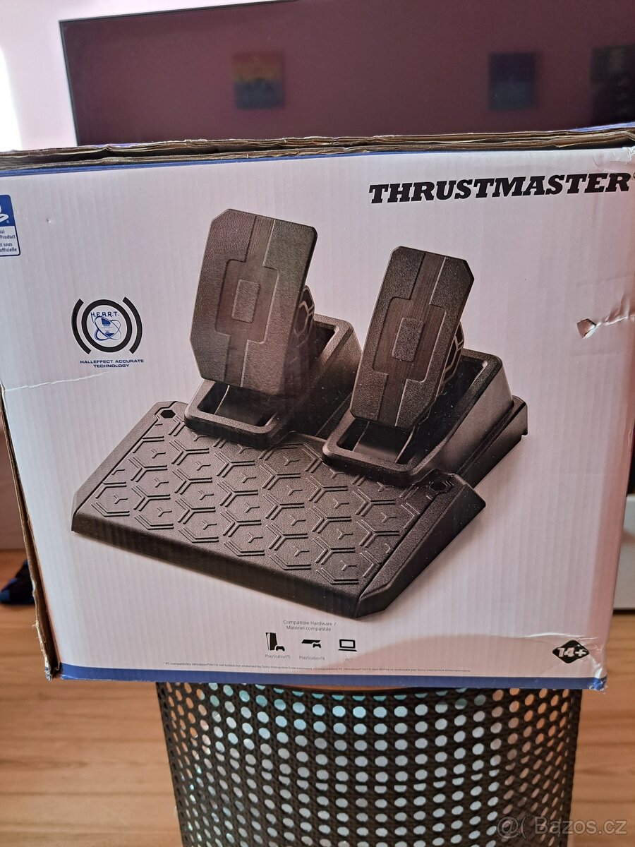 Thrustmaster T128 PS5/PS4/PC volant+pedály - 4