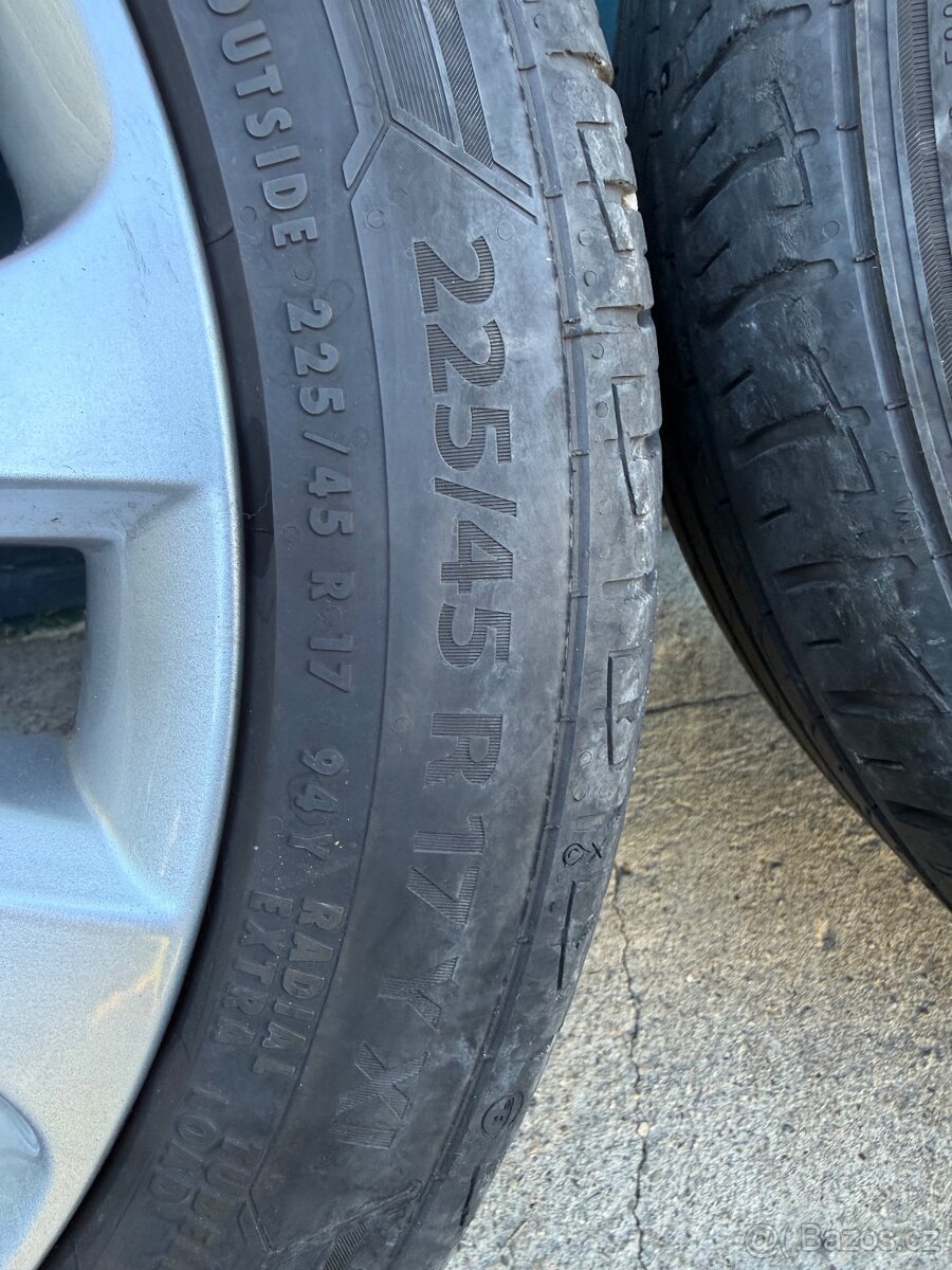 Originál alu disky 17” 5x112 Superb II - 4