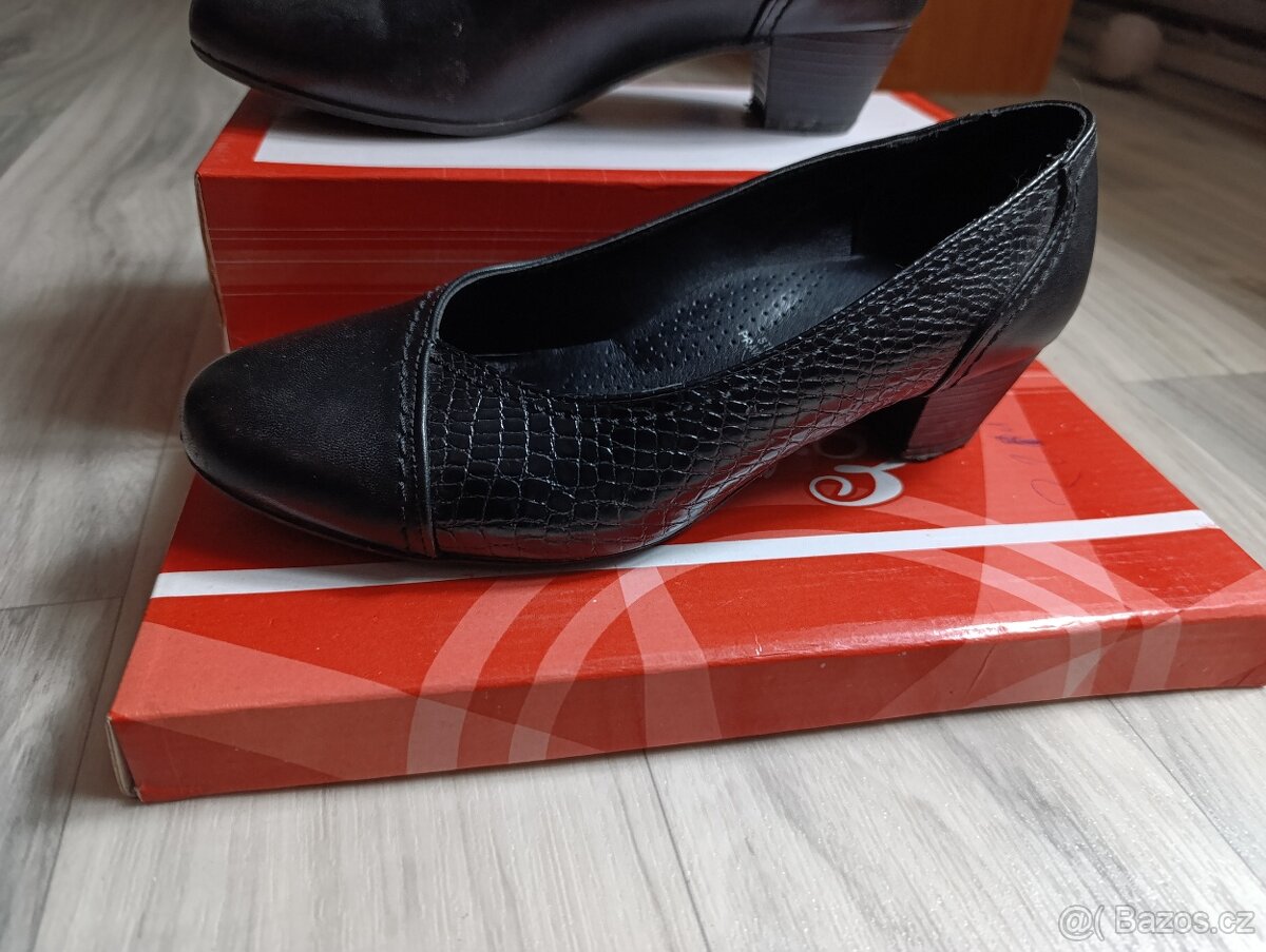 Lodičky v černé barvě - 4