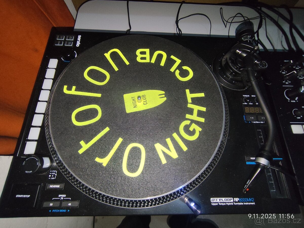 Dj:2x Reloop rp8000,NUMARK scratch, ortofon - 4