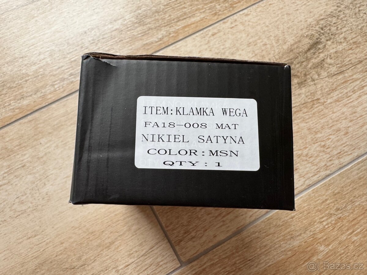 Dveřní kování, nové - 4ks - 4