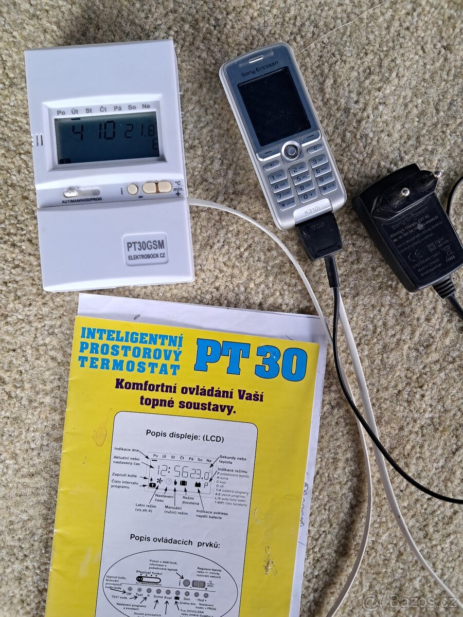 Termostat PT 30 GSM s telefonem - 4