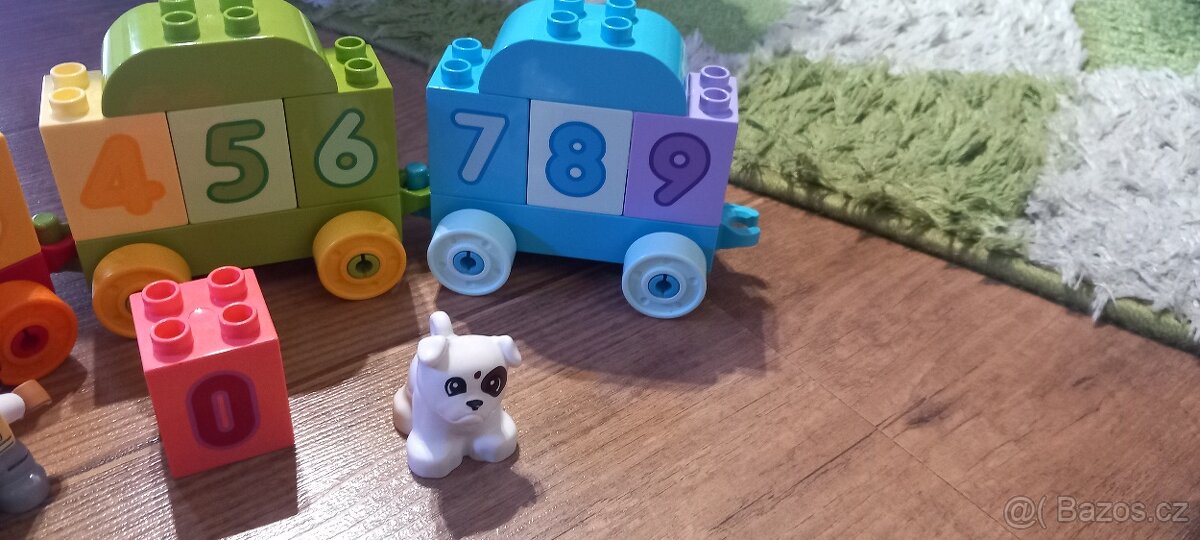 Lego duplo vláček s čísly - 4