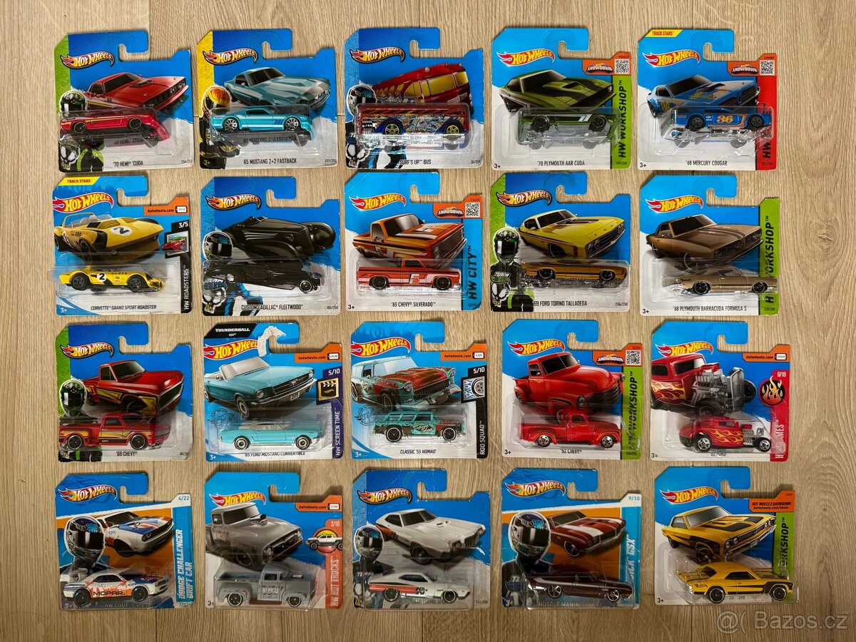 HW, HotWheels autíčka, 2012-2025 - 4