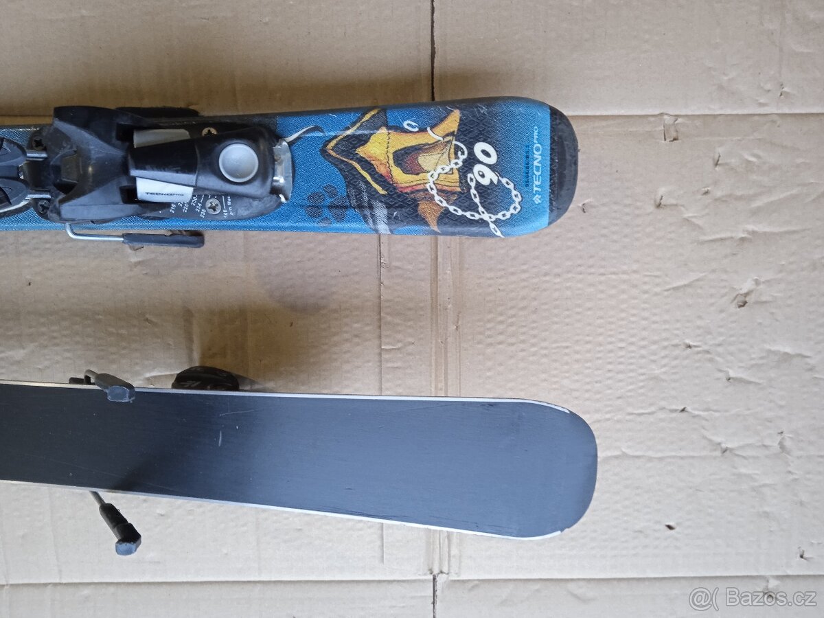 Lyže Tecno . 90 cm. - 4