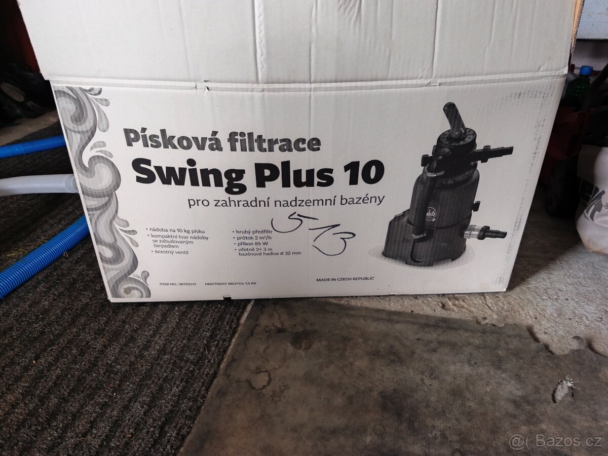 Písková filtrace Swing Plus 10 - 4