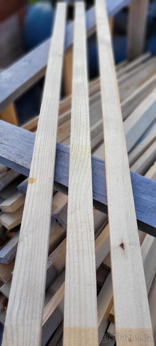 Plotové plaňky, plotovky,plot, proklady, palivové dřevo - 4
