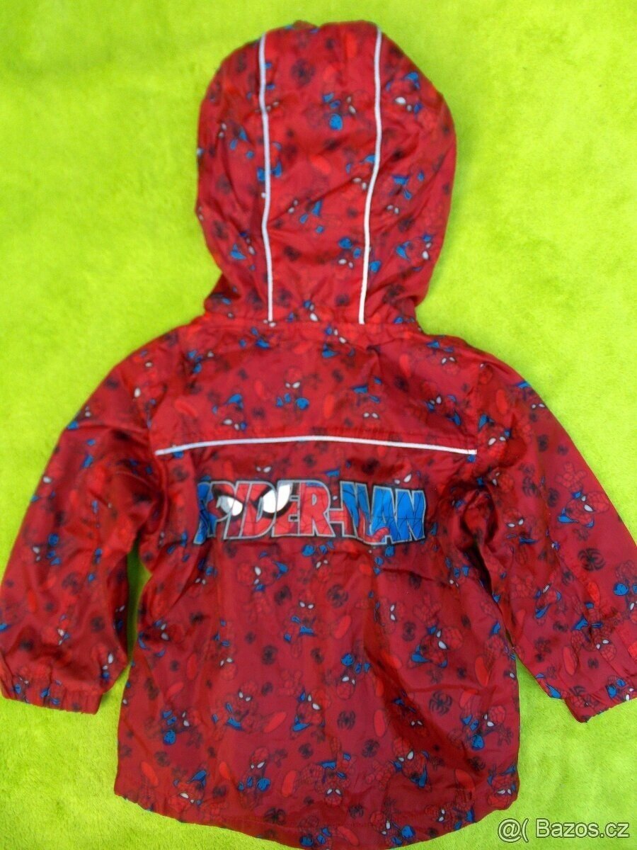 Frajerská jarní bunda Spiderman vel. 80 - 4