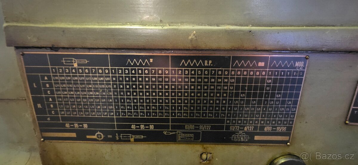 Soustruh Tos C-45 - 4