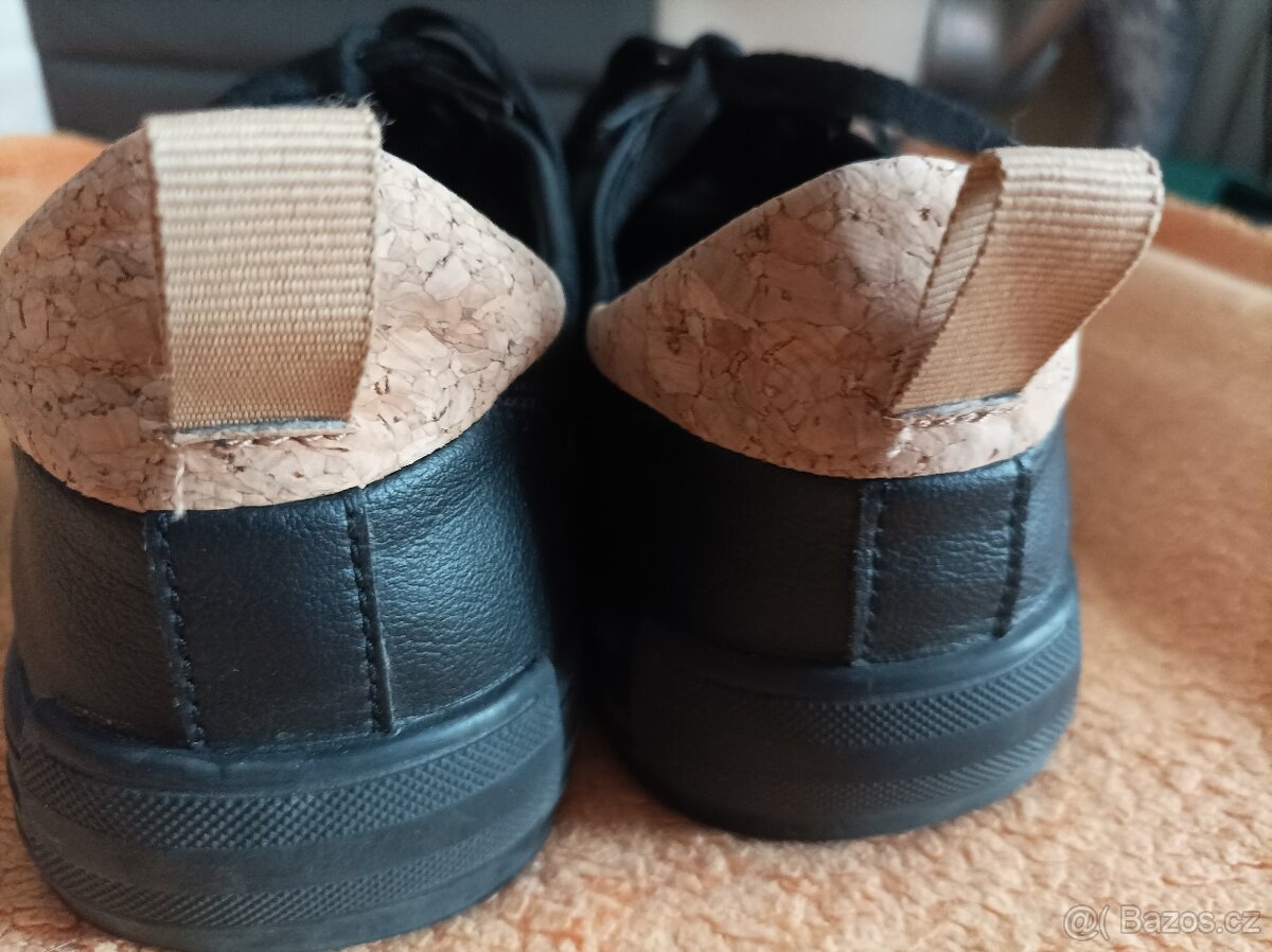 Černé kožené Reaper botky vel 40 - 4