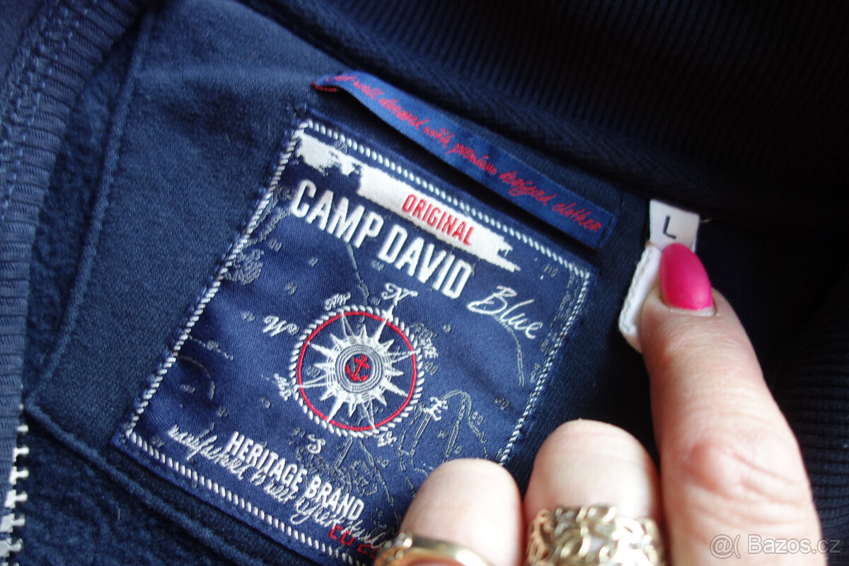 pánská mikina CAMP DAVID vel L - 4