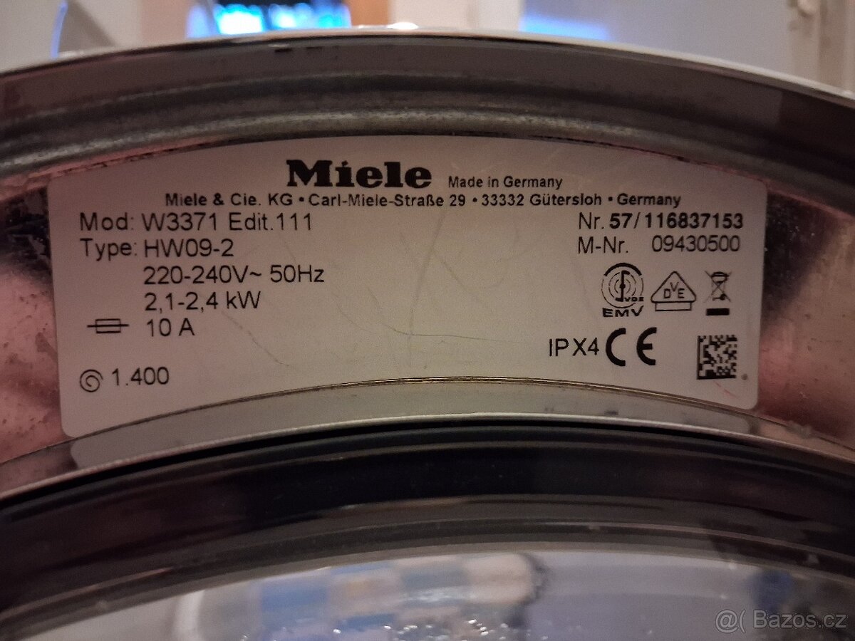 Prodám pračku Miele - 4