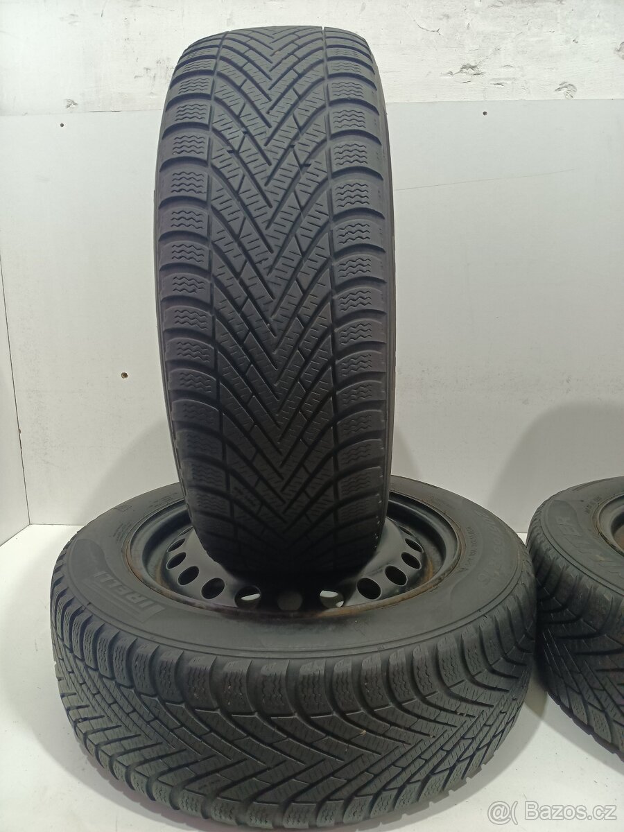 Zimní kola Ford 5x108 R16 pneu 205/55/16 Pirelli - 4