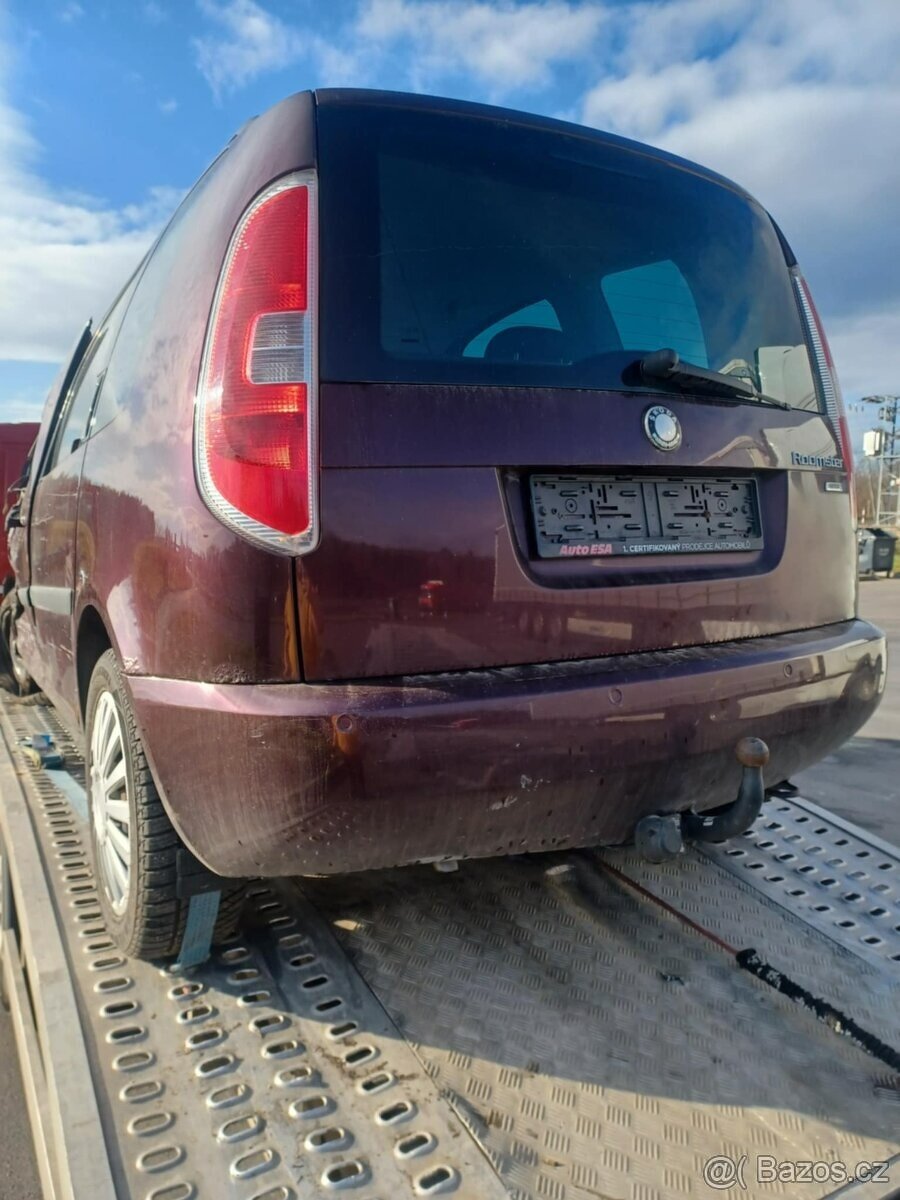 Rozpredám škoda Roomster, Praktik 1.4Tdi 51,59kw - 4