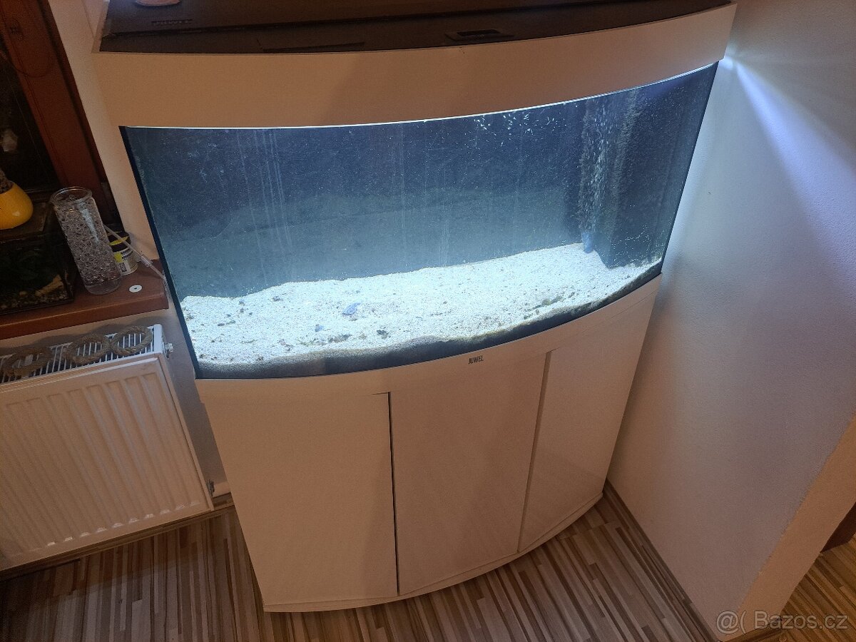 prodám akvarium JUWEL vision 180 se stolkem bílé - 4