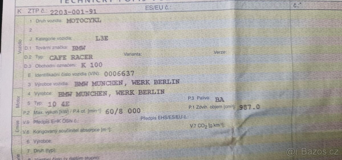 BMW K100 Cafe Racer - 4