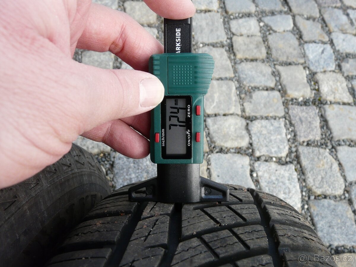 ZIMNÍ PNEU + DISKY ŠKODA SEAT VW 165/70R14 - 4