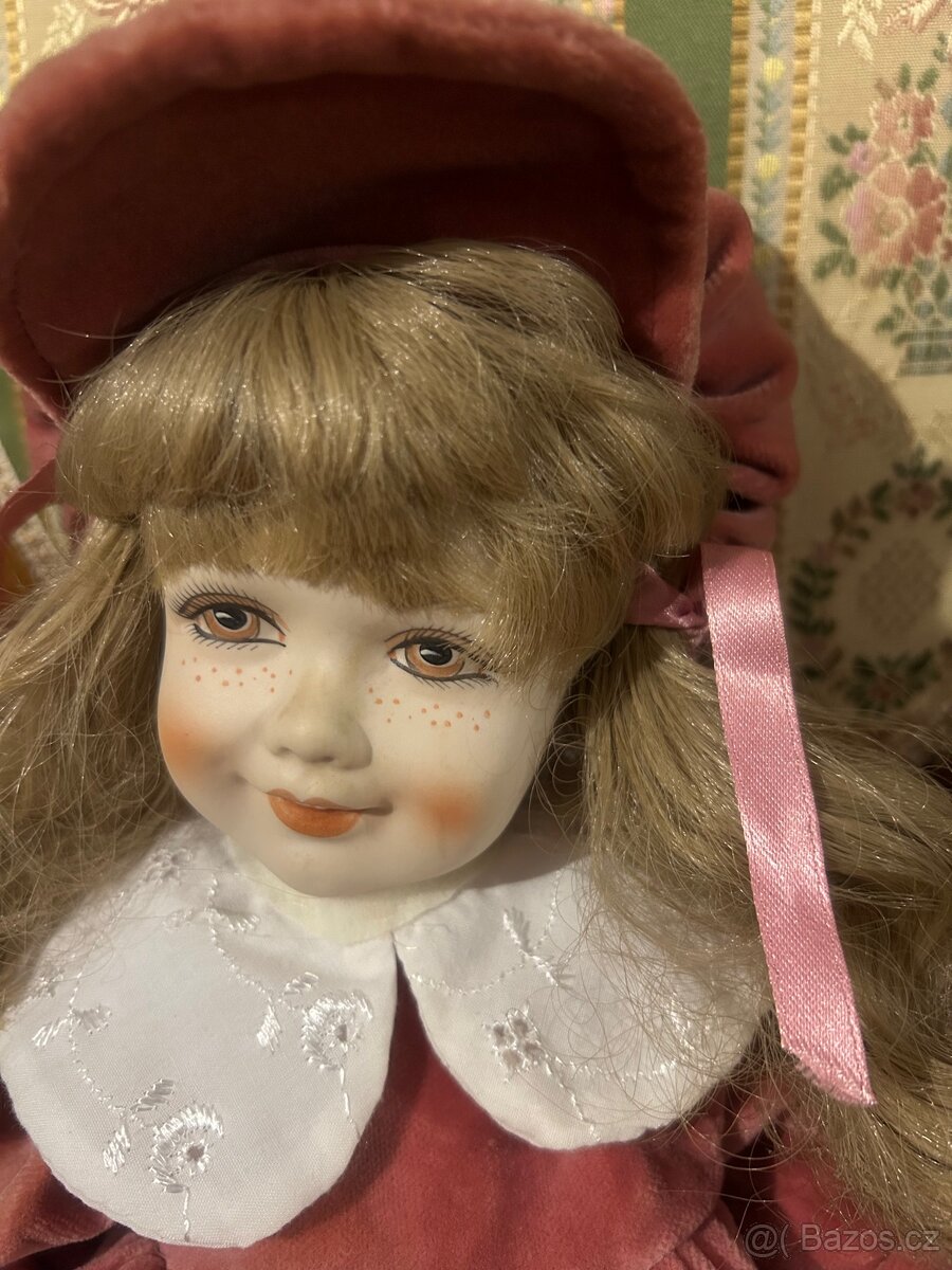 Vzácná celoporcelánová panenka Made in Italy - 4
