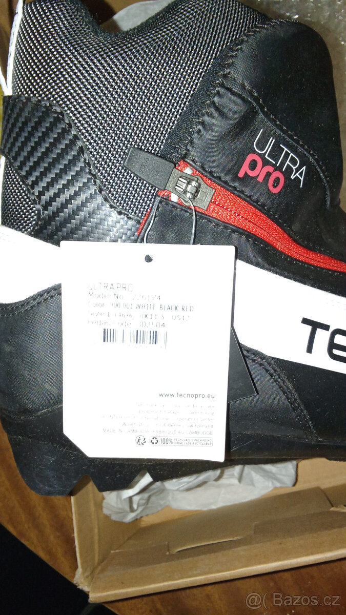 nové boty na běžky tecno pro ultra, vel 46,5 SNS - 4