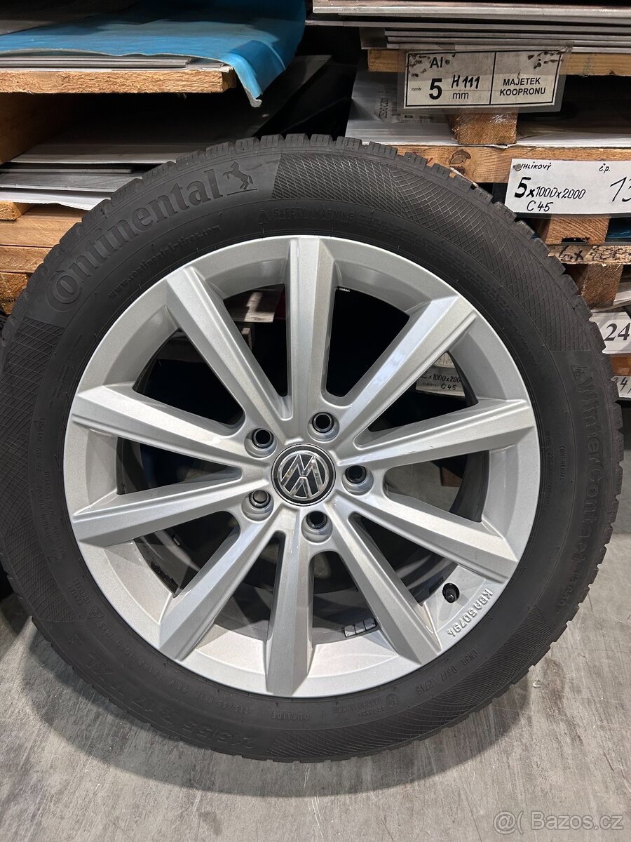 Zimní originální ALU kola R17 215/55 - 4