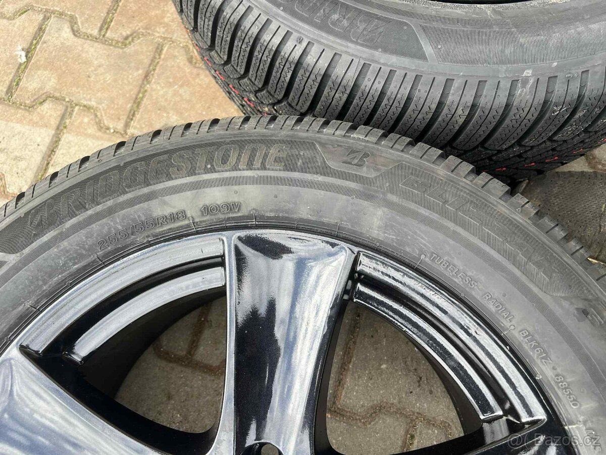 BMW ALU 5x120 zimní nové Bridgestone 225/55 R18 - 4