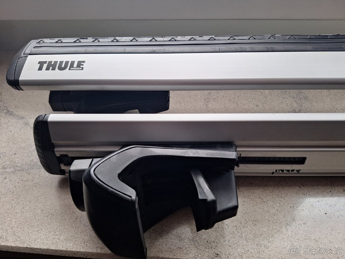 Prodám střešní nosiče Thule WingBar Evo 118cm - 4