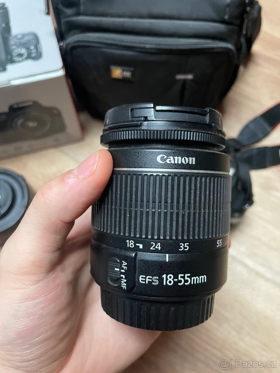 Prodám Canon 100D + 2 objektivy - 4