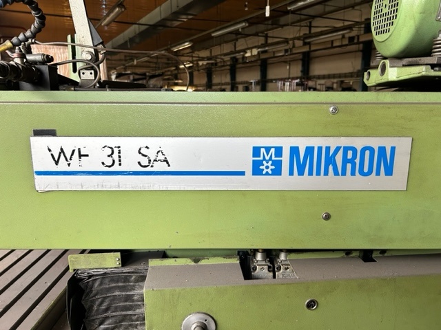 Micron WF 31 SA frézka CNC - 4
